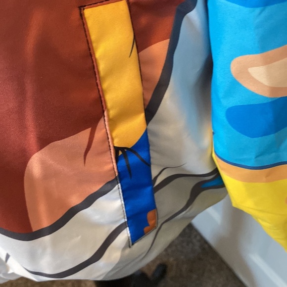 Members Only Looney Tunes Jacket Windbreaker sz L NWOT - Picture 8 of 9